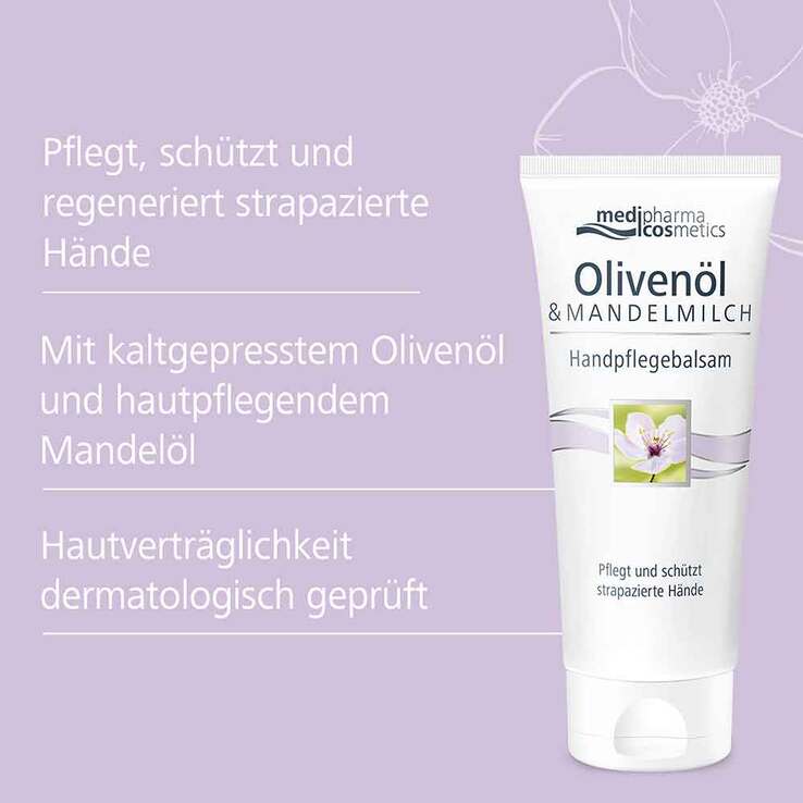 Oliven-Mandelmilch Handpflegebalsam, 100 ml