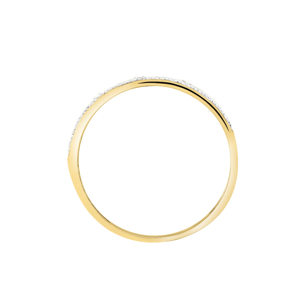 Bague Clotilda Or Jaune Diamant