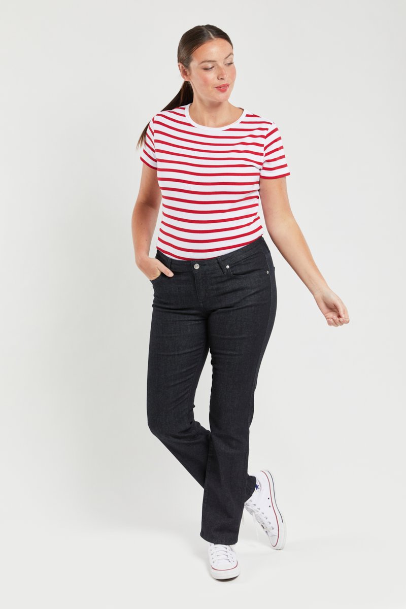 Jeans coupe droite 