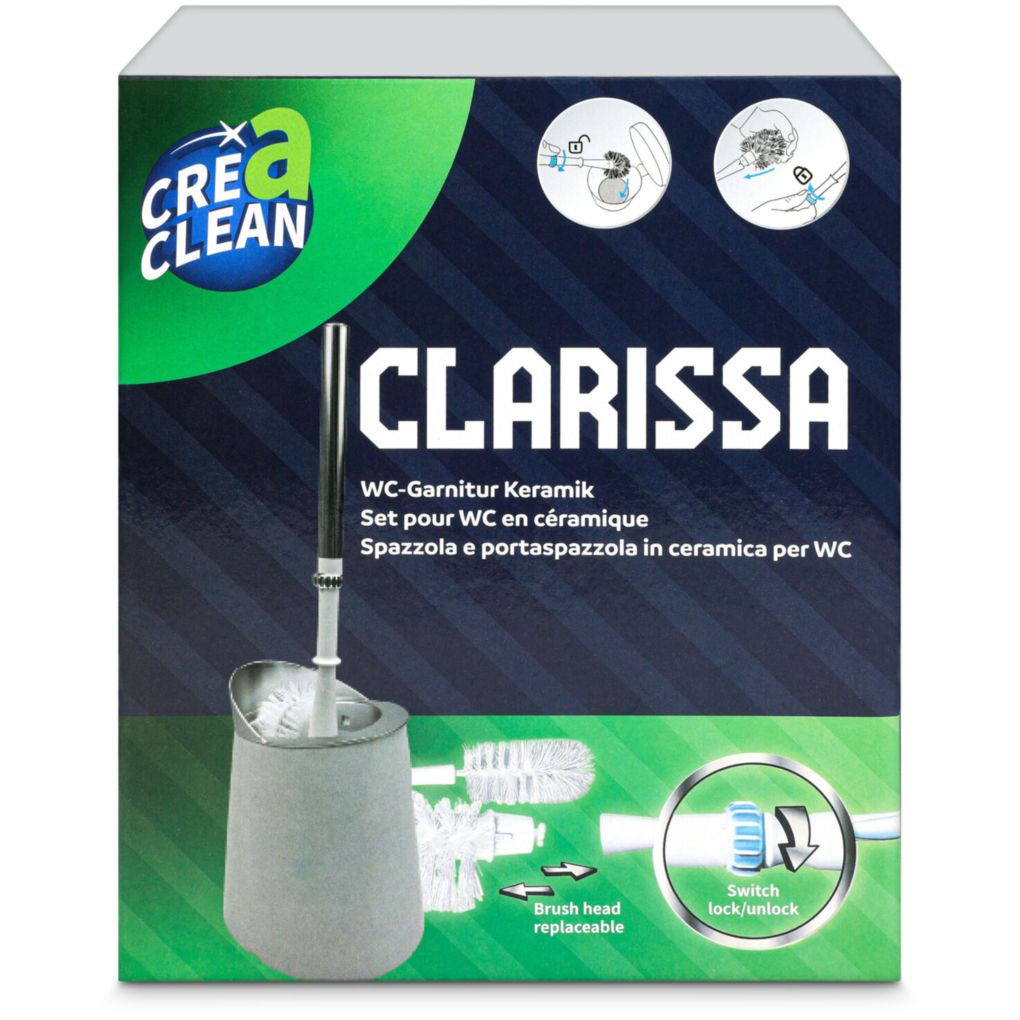 CREaCLEAN Clarissa WC-Garnitur
