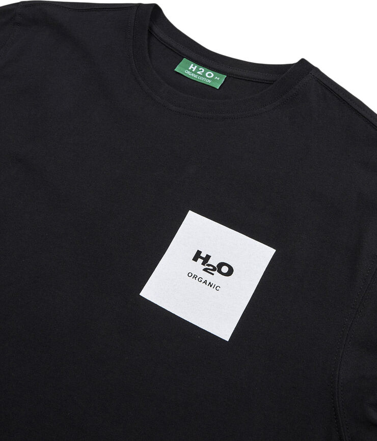 H2O Lyø Organic T-shirt Sort
