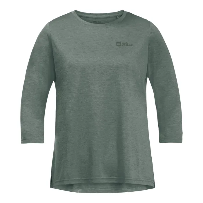 Jack Wolfskin Crosstrail 3/4 T Shirt Dames