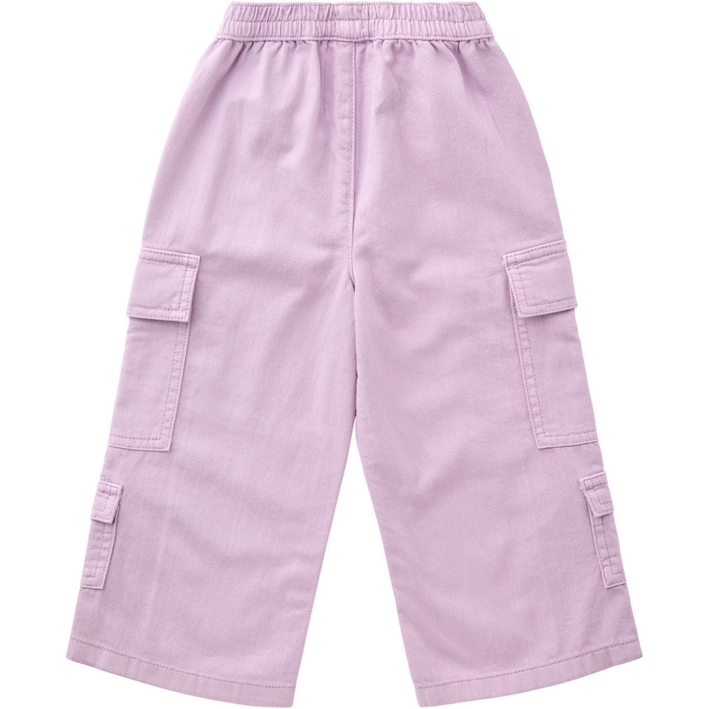 Køb COPENHAGEN COLORS Lavender Organic Cargo Twill Bukser