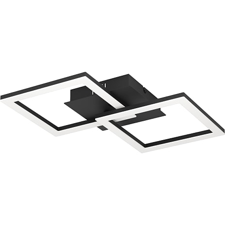 LED loftlampe m. mikrofon - multifarvet