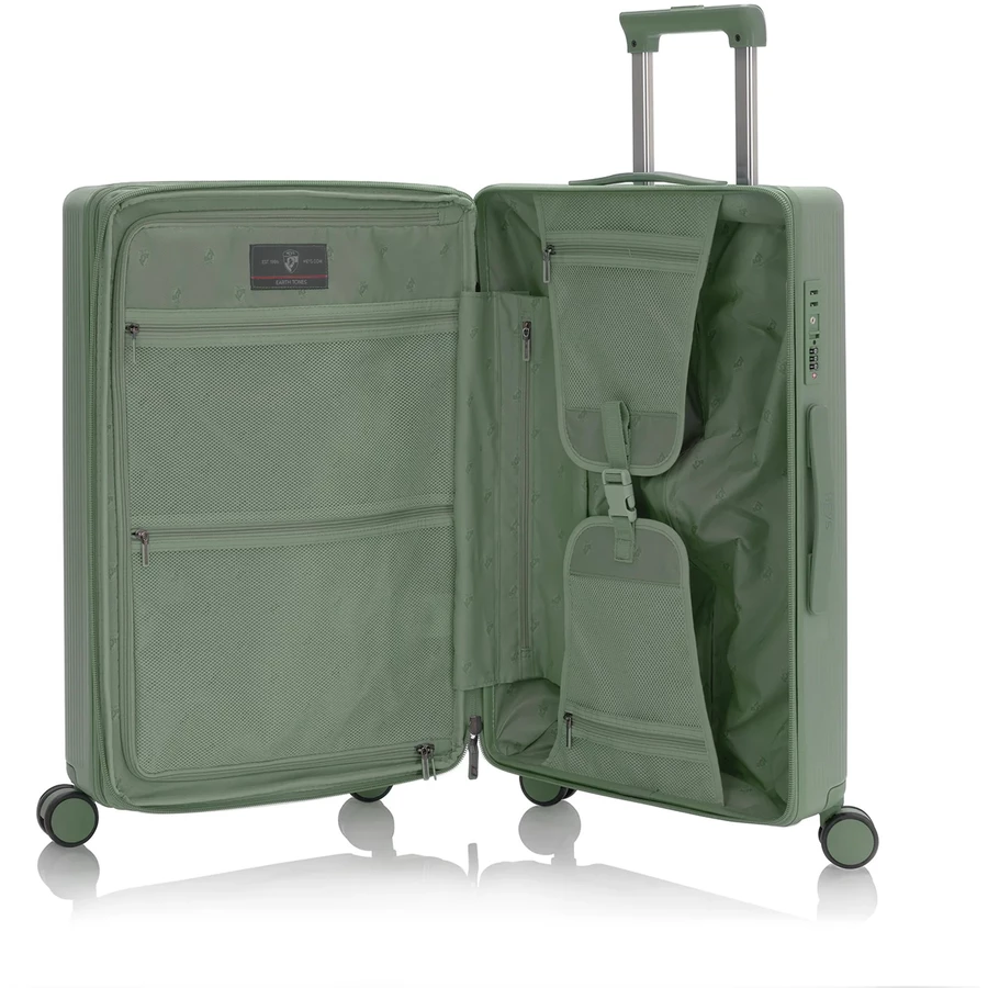 Heys Earth Tones - 4-Rollen-Trolly M 66 cm erw. moss