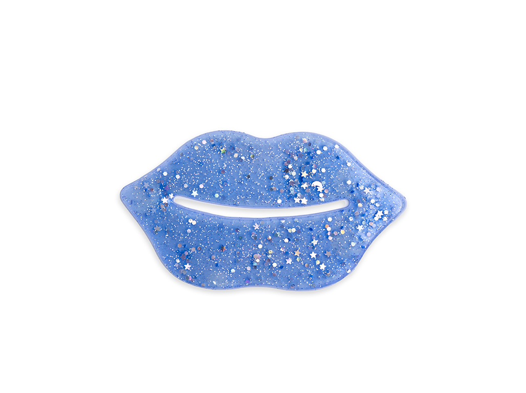MÁSCARA LÁBIOS IDC INSTITUTE GLITTER HYDROGEL BLUE