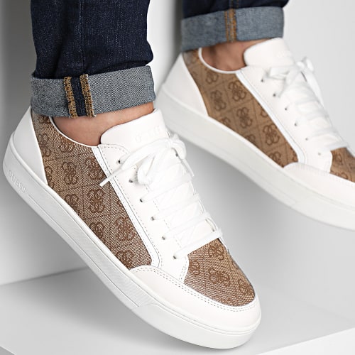Baskets FM7VIIELE12 Beige