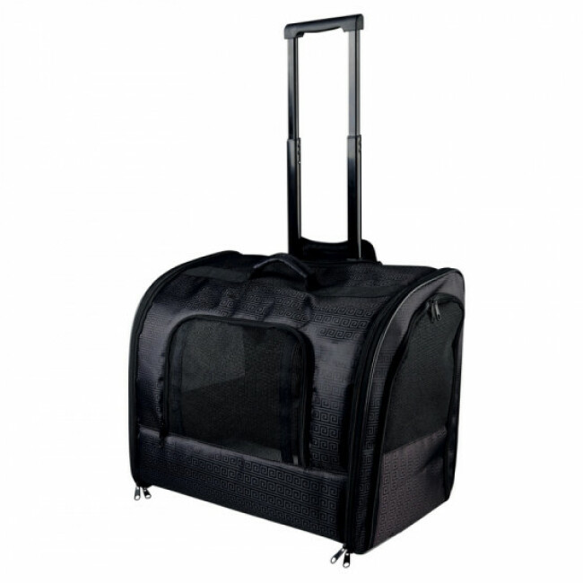 Sac à roulettes noir en nylon Trolley Elegance Friends On Tour