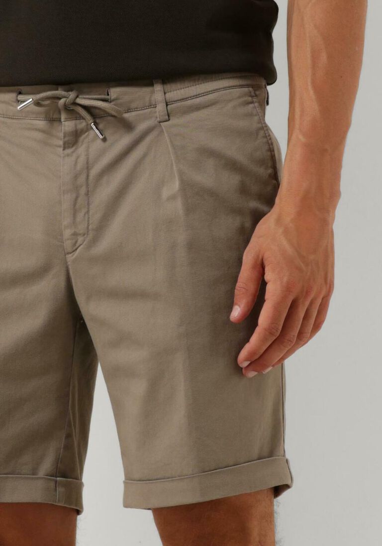 PROFUOMO taupe profuomo korte broek trousers 845 short