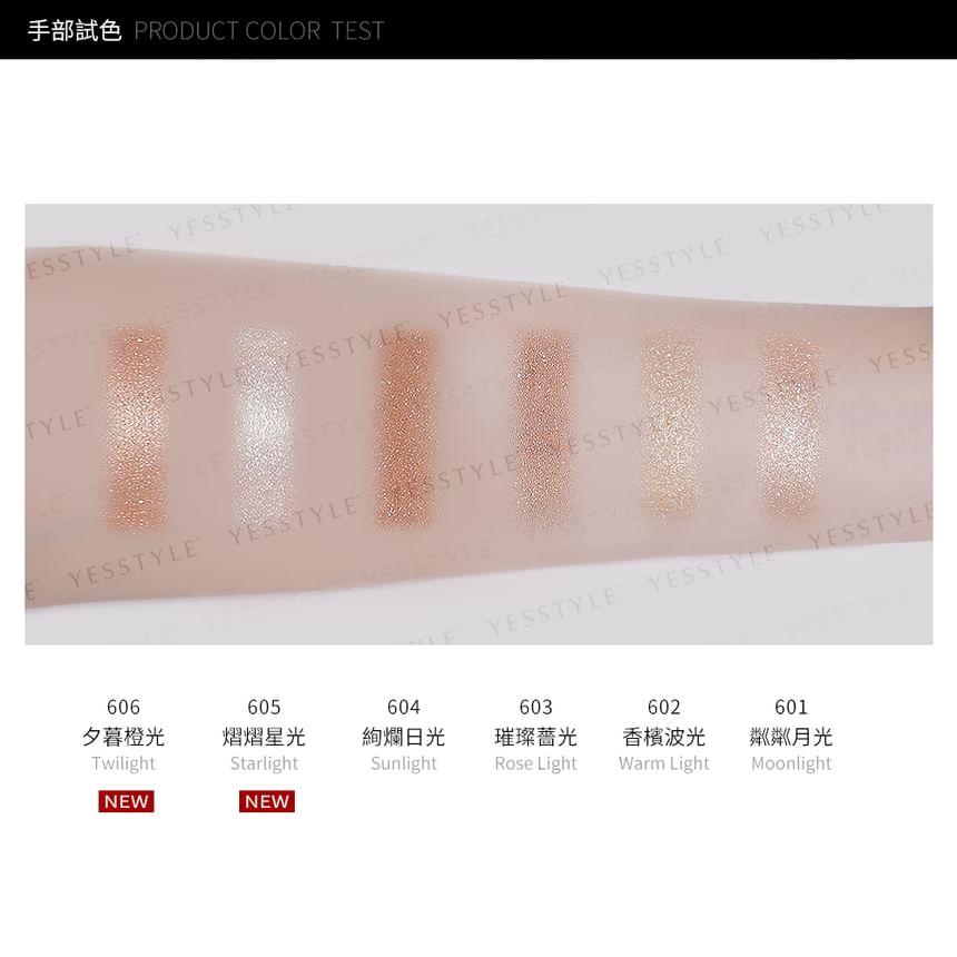 Solone - Single Eyeshadow Light-serie