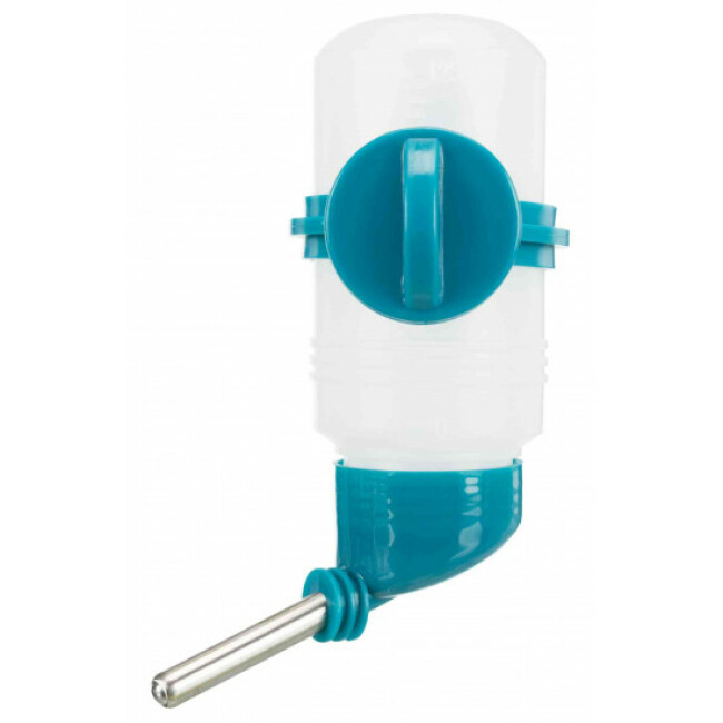 Biberon pour rongeurs avec fixation par vis en plastique