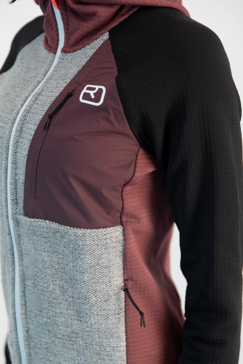 Ortovox Fleece GP Classic Knit Hoody Damen Midlayer