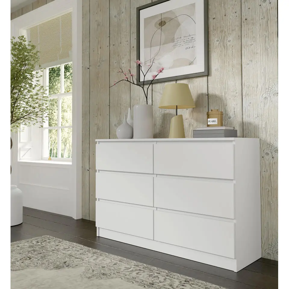 Maja dressoir S6 120 cm wit mat