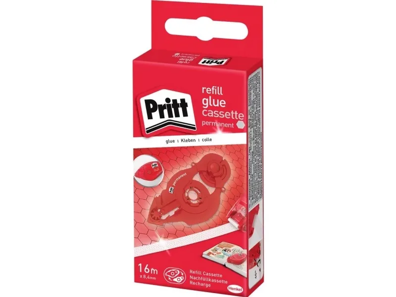 Limroller Pritt Compact refill, permanent, 8,4 mm x 16 m