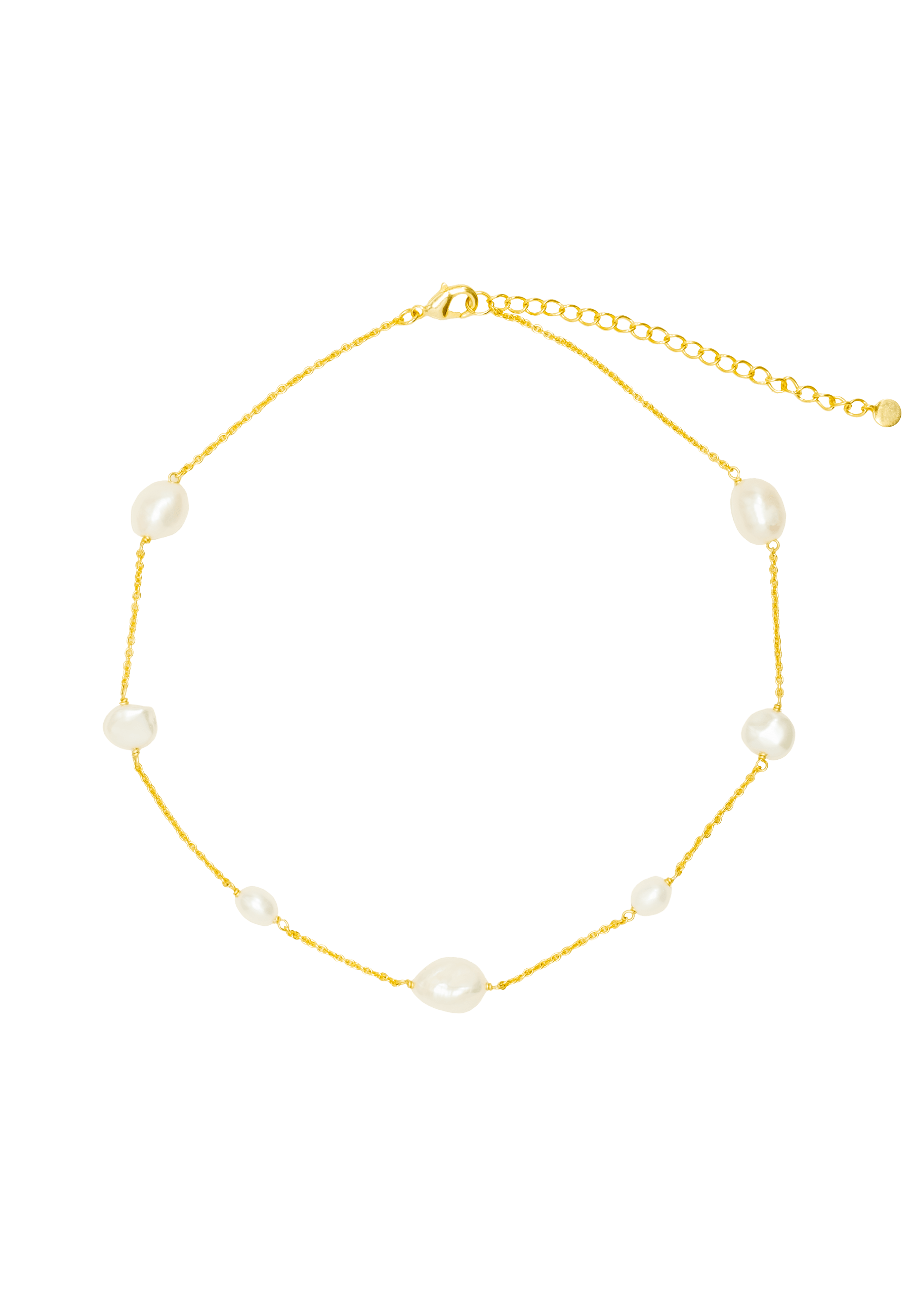 HIGH PRIESTESS - Collier choker perles | Blanc