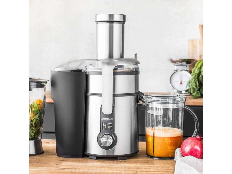 Gastroback Entsafter Multi Juicer Digital Pro Schwarz 3 in 1 Multifunktionsgerät