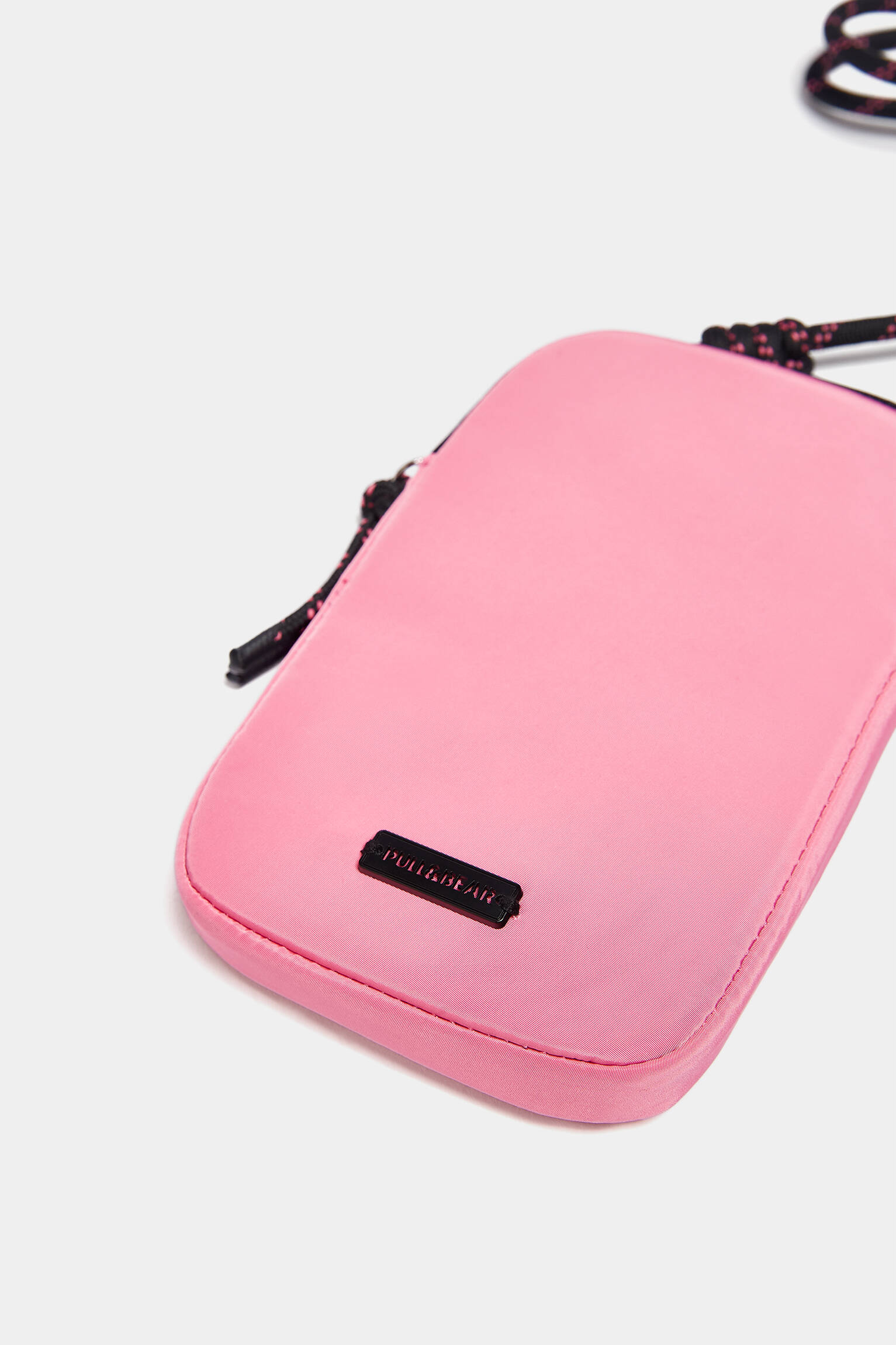 SUPORTE PARA CELULAR COM ZÍPER - ROSA