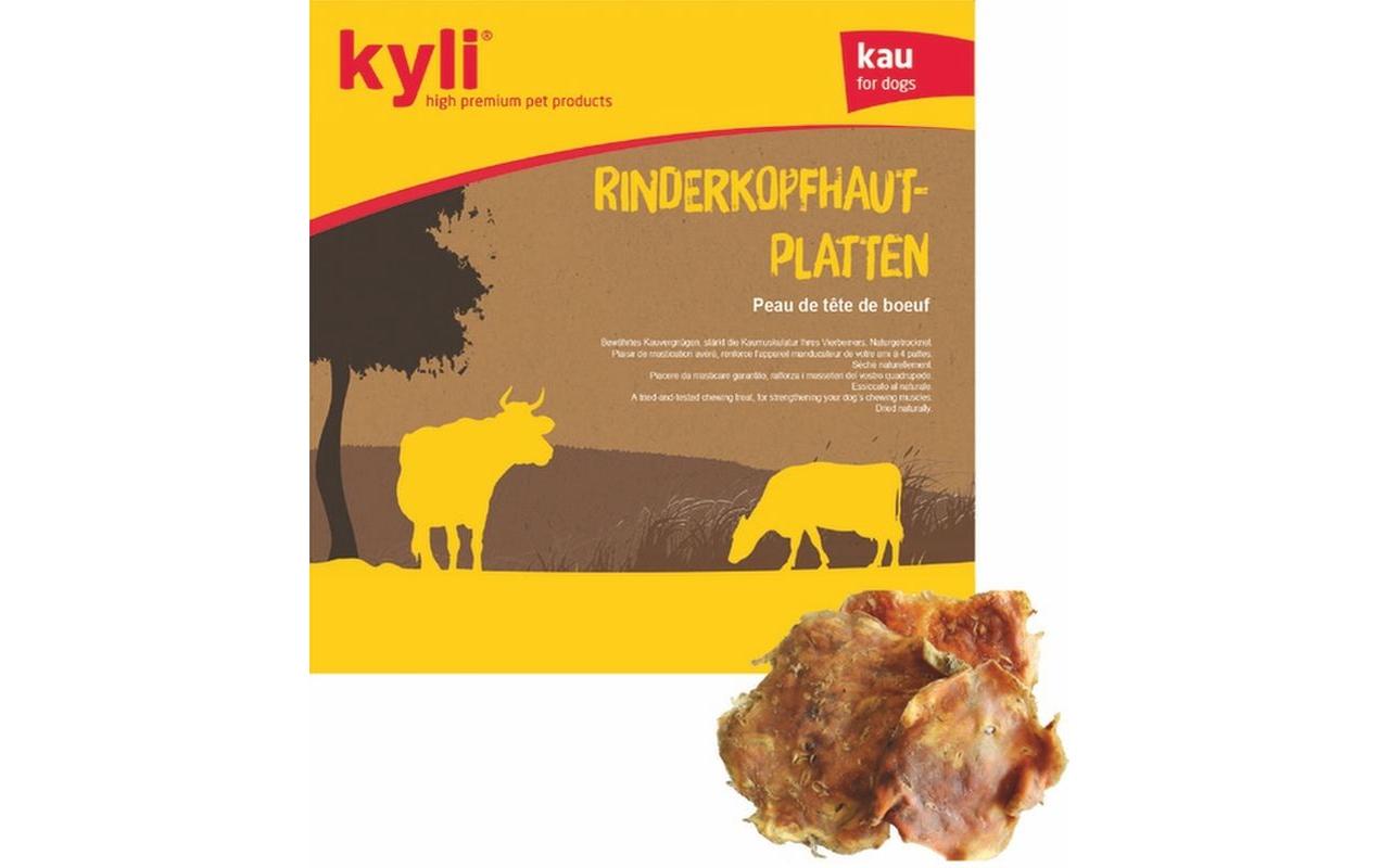Rinderkopfhaut-Platten, 2.5 kgErgänzungsfuttermittel für Hunde
