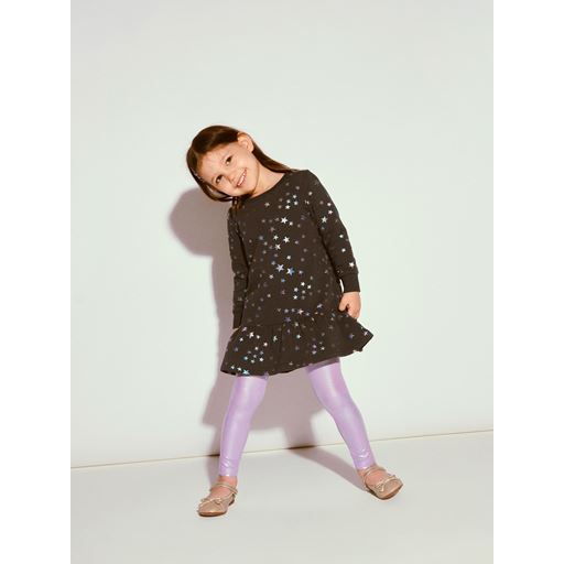 Name It Rebekka Leggings, Sølv, 86 cm