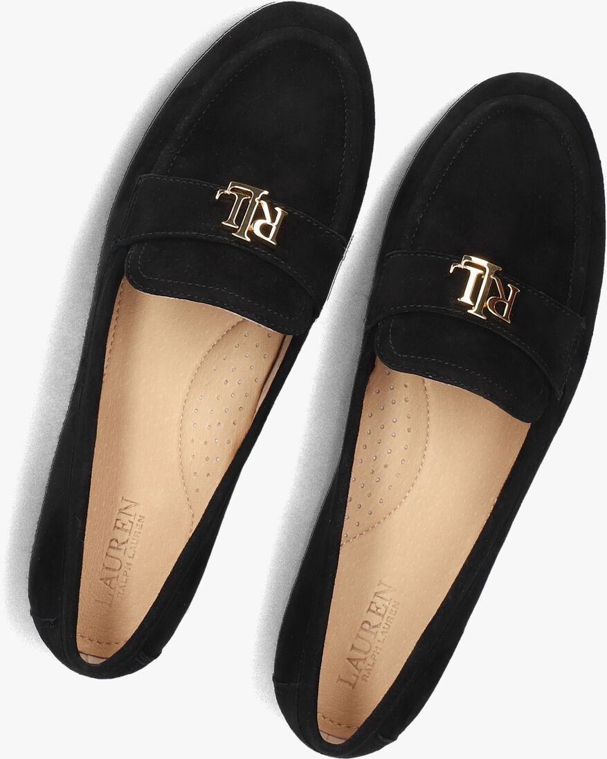 zwarte lauren ralph lauren loafers averi iii flats