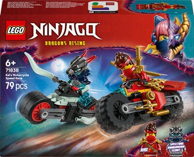 LEGO Ninjago 71838 Kais fartsfylte motorsykkeljakt