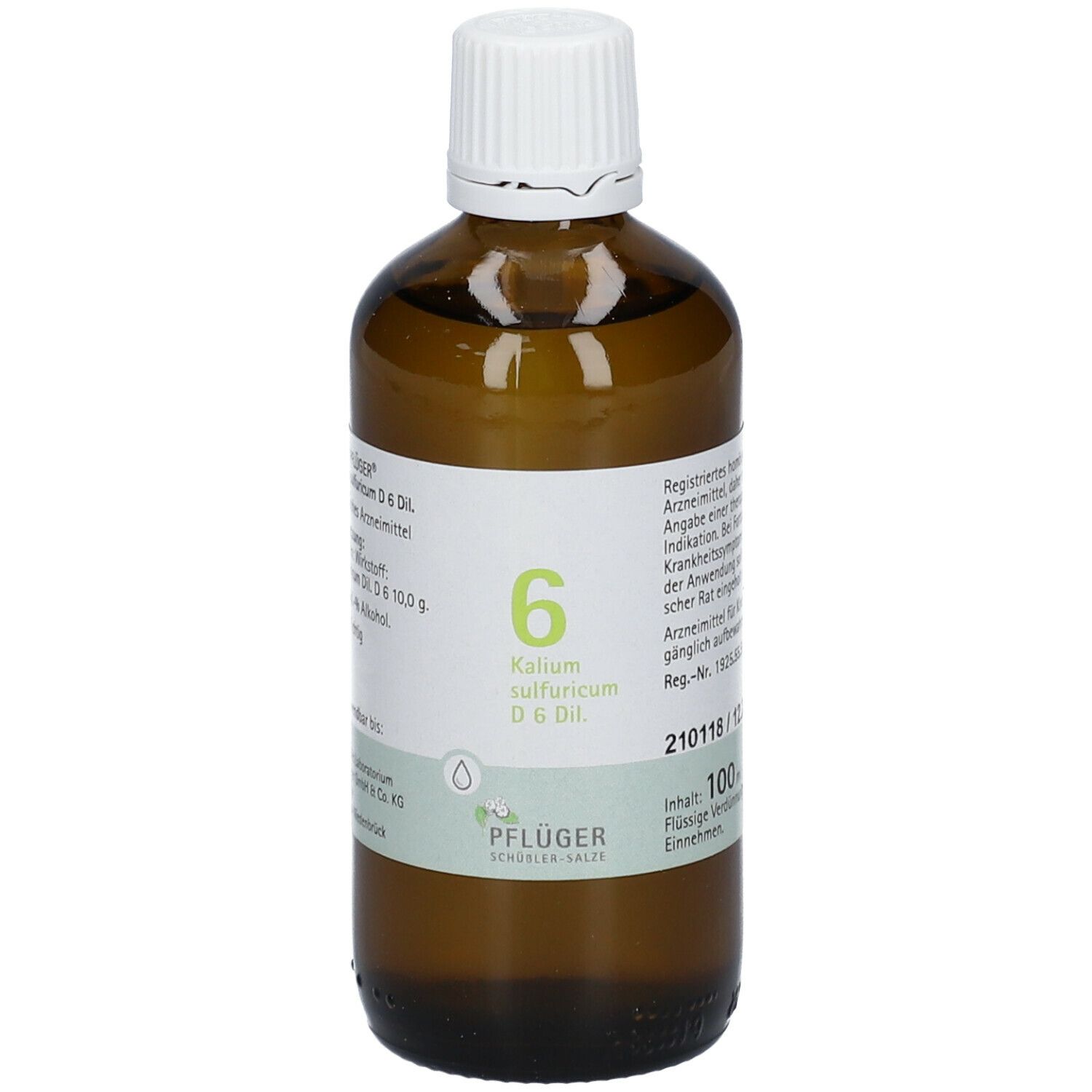 Biochemie Pflüger® Nr. 6 Kalium sulfuricum D6 Tropfen