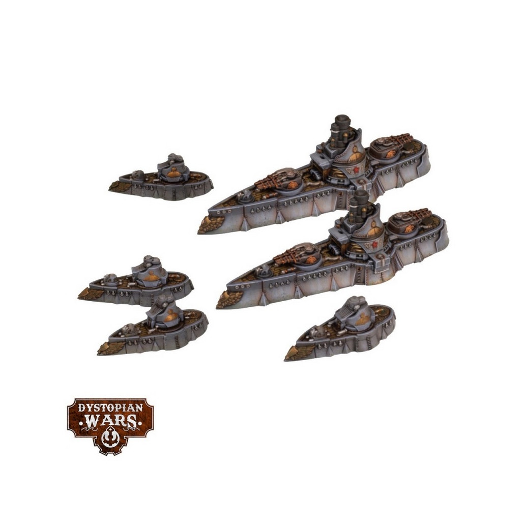 Dystopian Wars: Commonwealth Frontline Squadrons