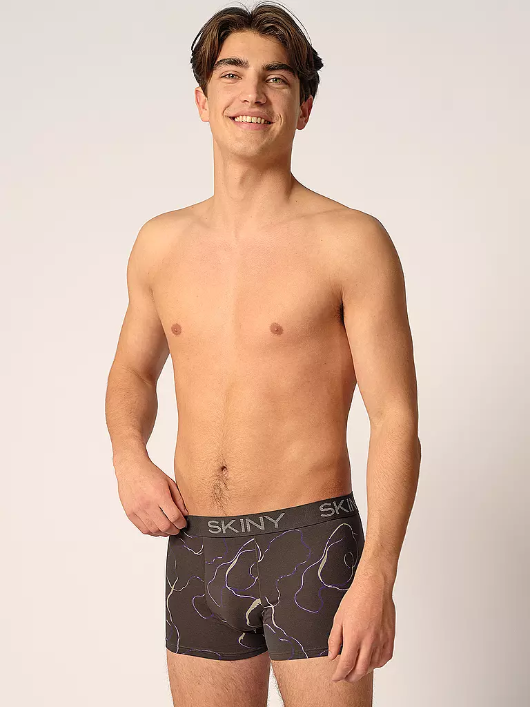 SKINY Pants 2er Pkg. fango lines selection braun