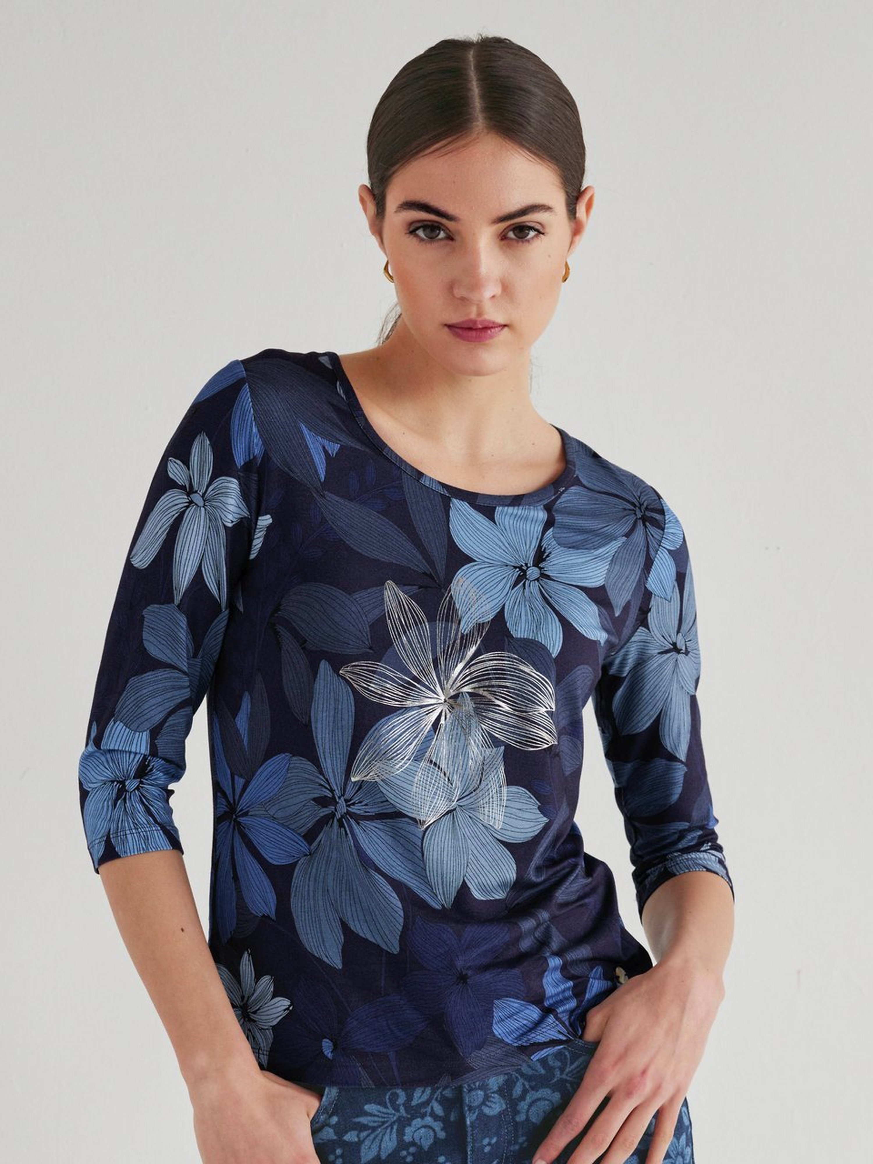 Shirt mit 3/4-Arm