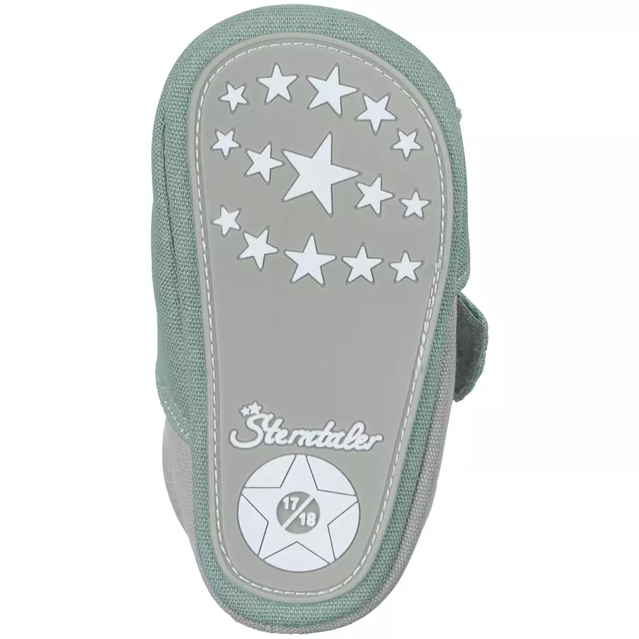 Sterntaler Baby-Krabbelschuh grün