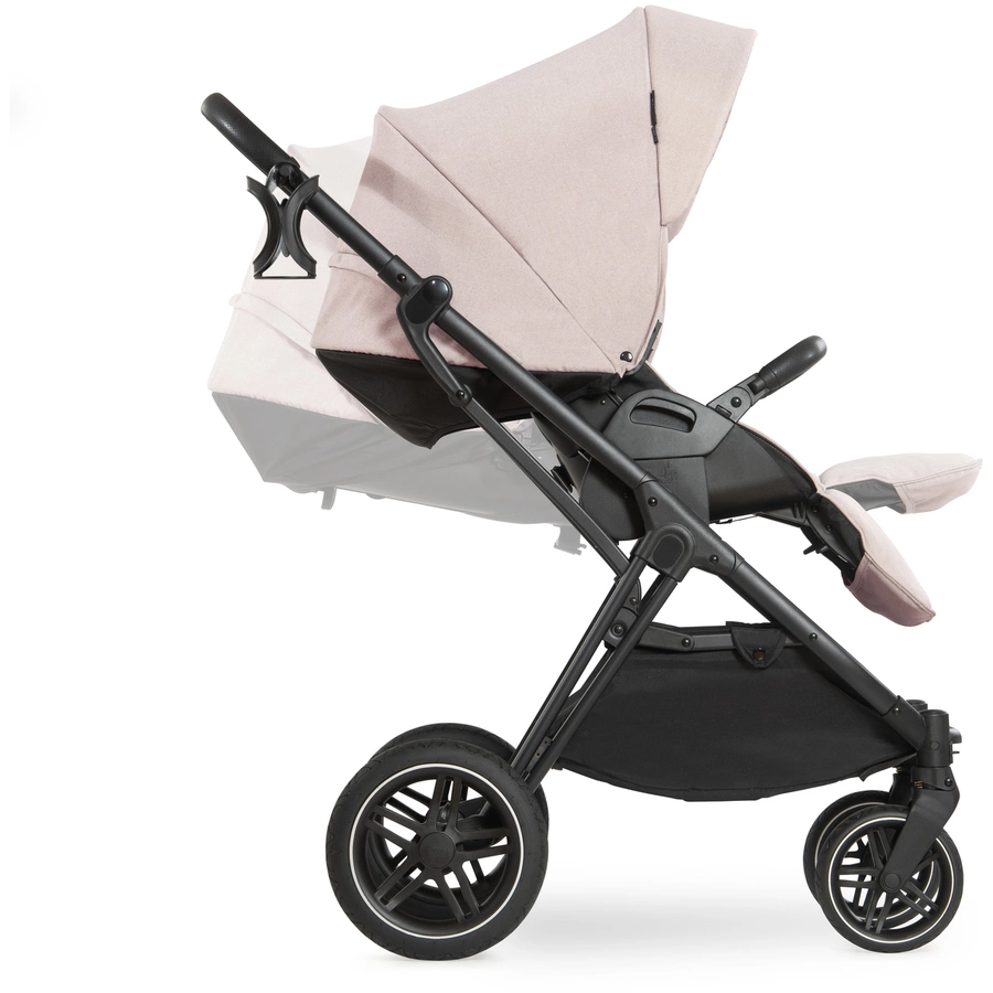 hauck Kinderwagen Vision X Set Black Melange Beige