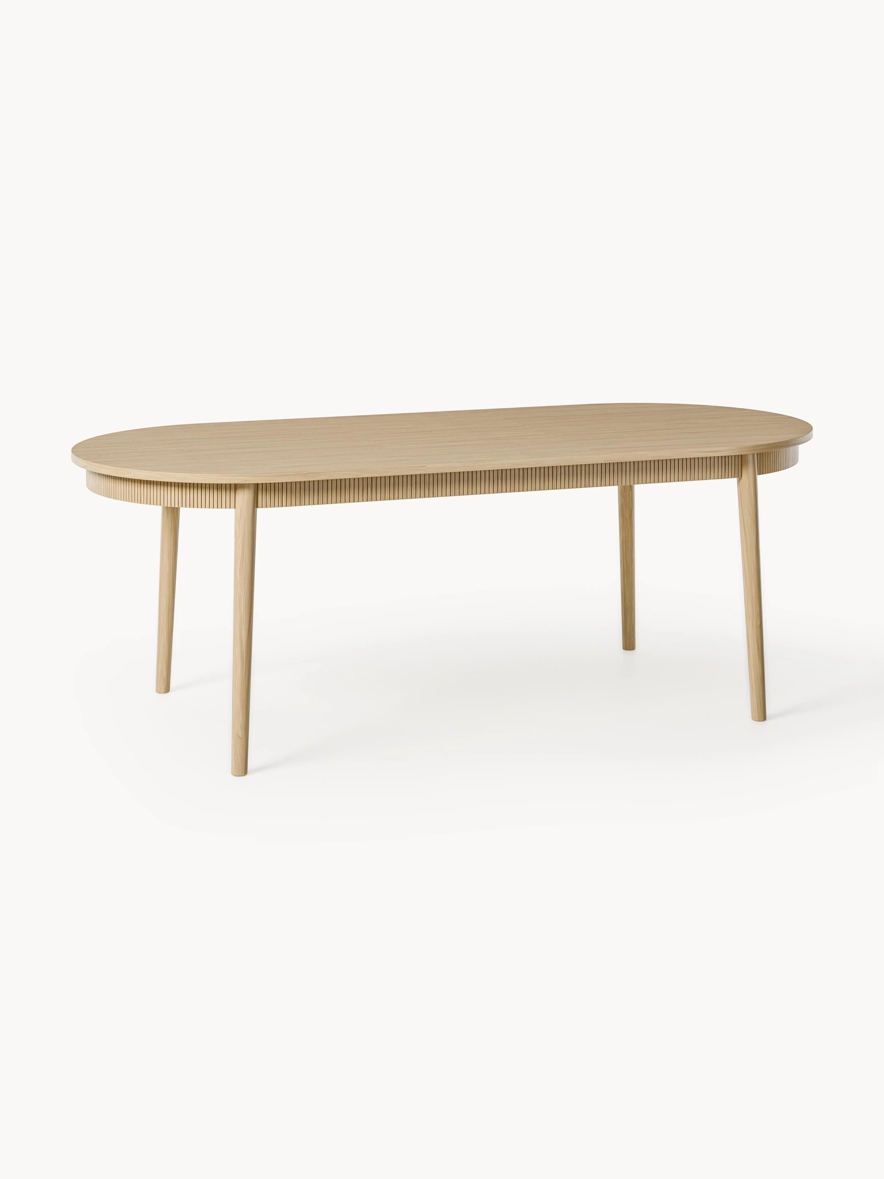 Uitschuifbare eettafel Calary, in verschillende formaten
