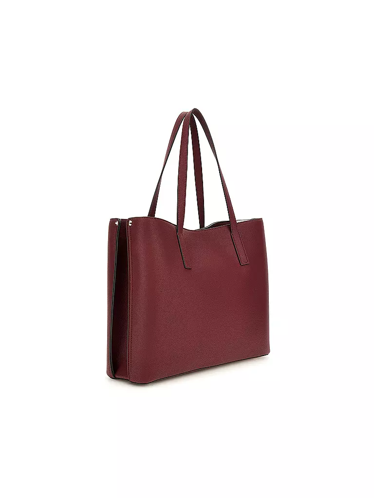 GUESS Tasche - Shopper MERIDIAN  dunkelrot