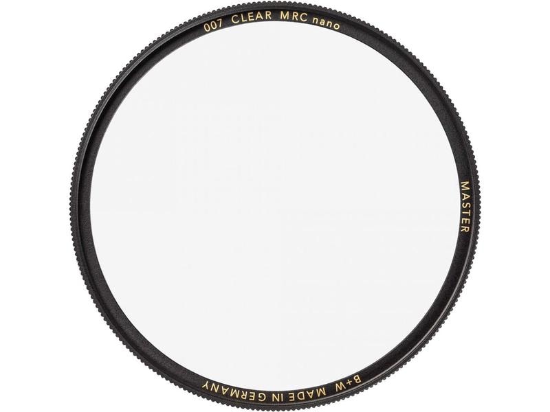 B W Schutzfilter MASTER 007 Clear MRC Nano – 52 mm Linsenschutz ohne Filterwirkung