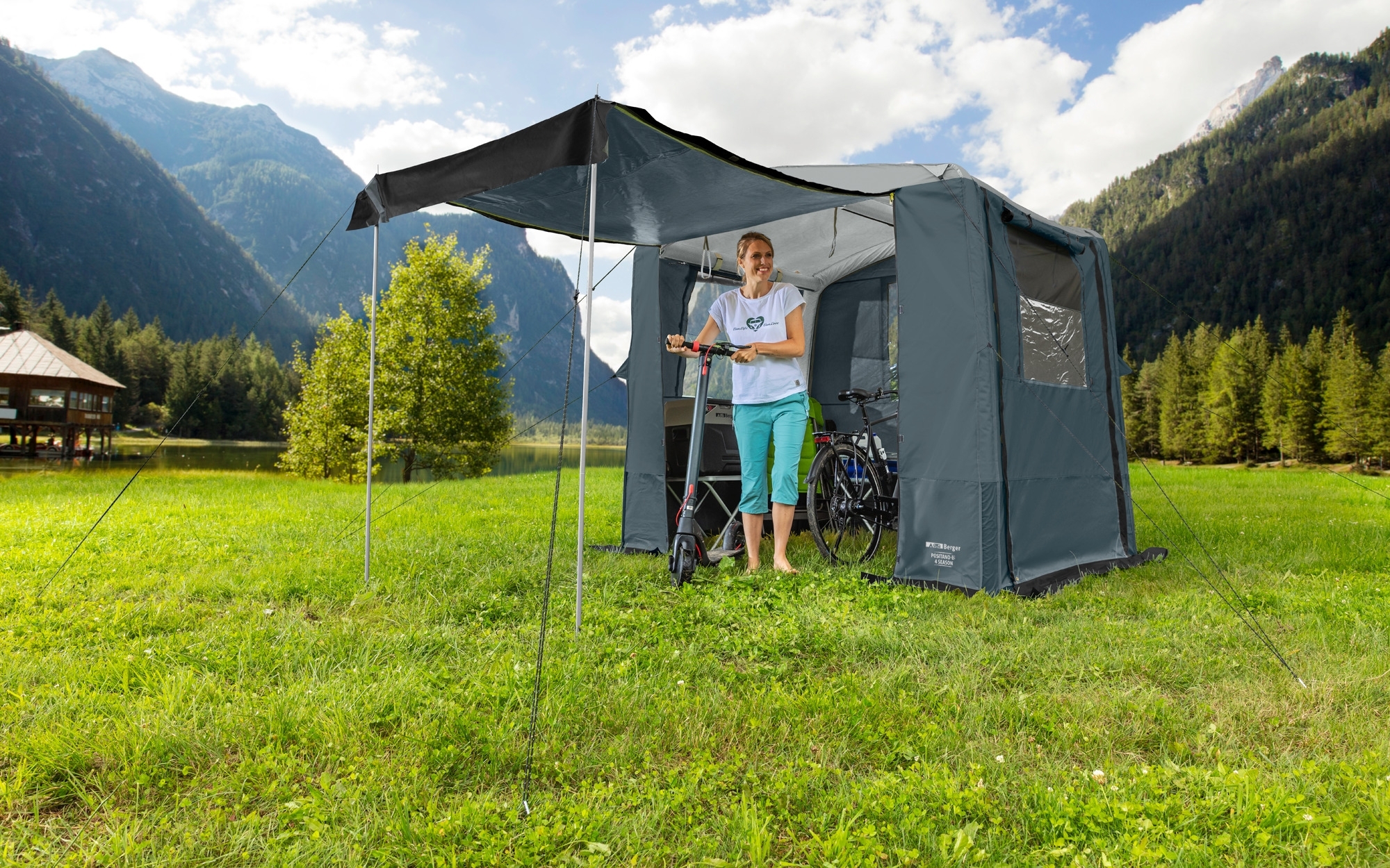 Berger Positano Air 4-Season aufblasbares Universalzelt
