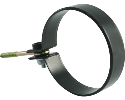 Marley buisklem met oogbout, kunststof, antracietgrijs RAL 7016, DN 53 mm, verpakking = 2 stuks