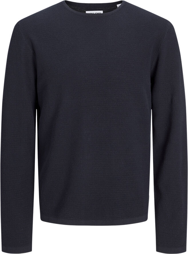 Jack & Jones JJEGEORGE KNIT CREW NECK NOOS Blå