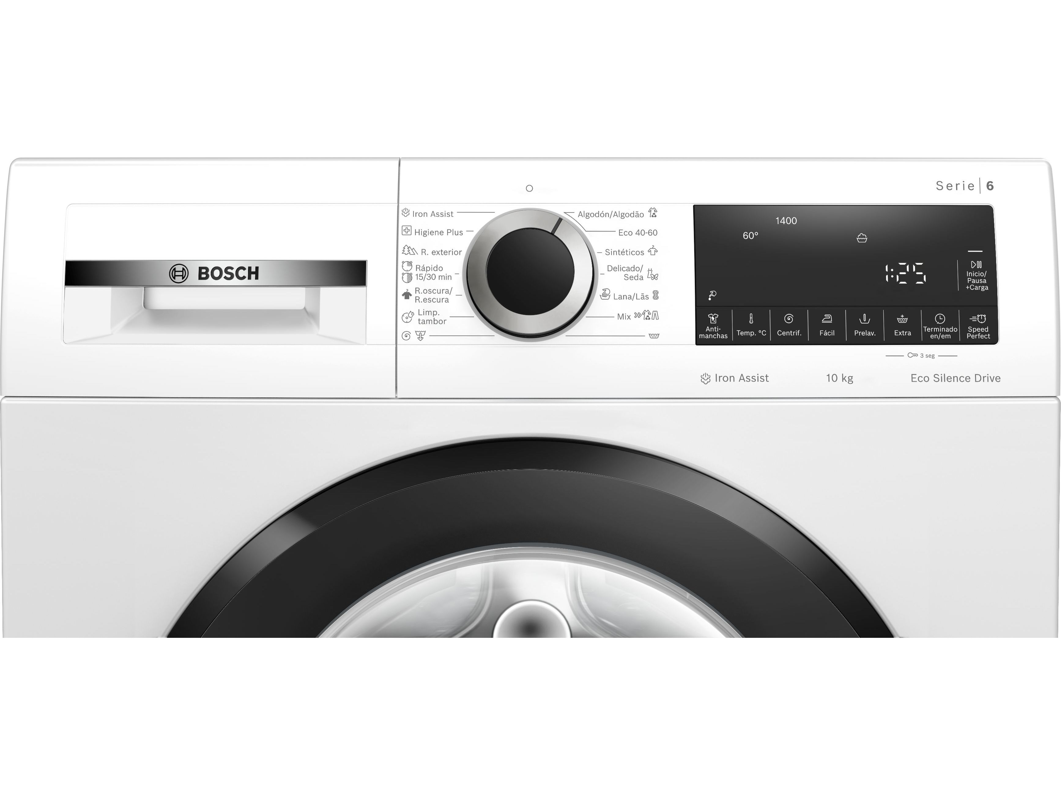 MÁQUINA LAVAR ROUPA BOSCH WGG254Z4ES - BRANCO A 10KG