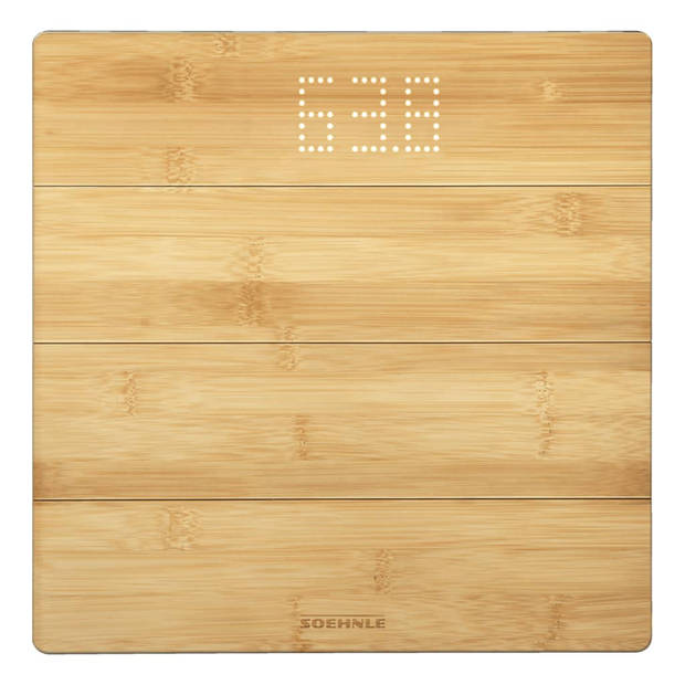 Soehnle personenweegschaal digitaal style sense bamboo magic