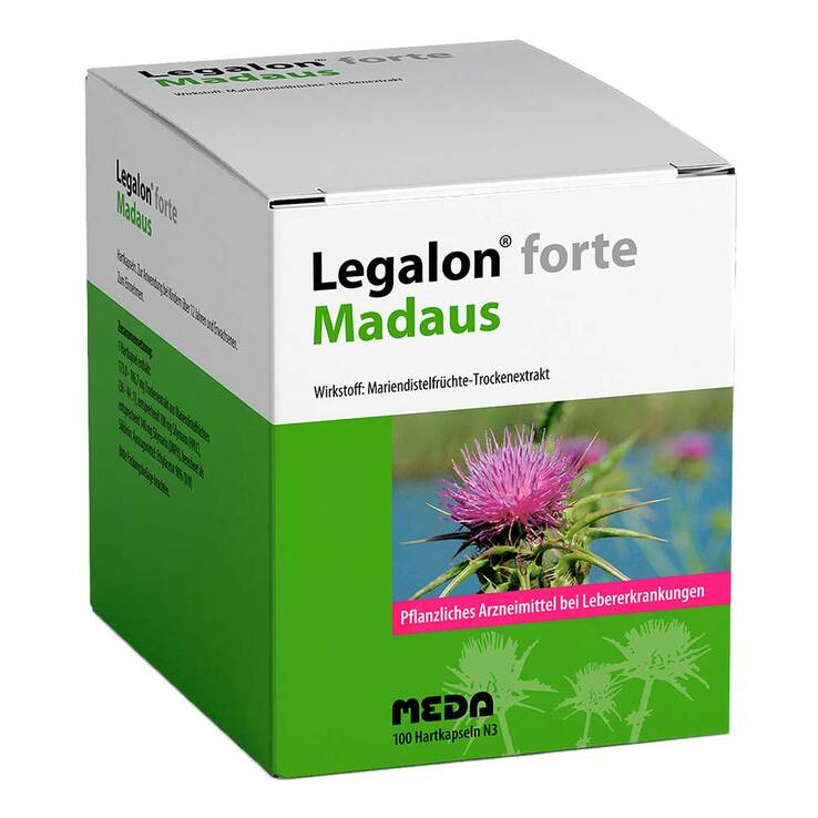 Legalon® forte Madaus Hartkapseln, 100 St