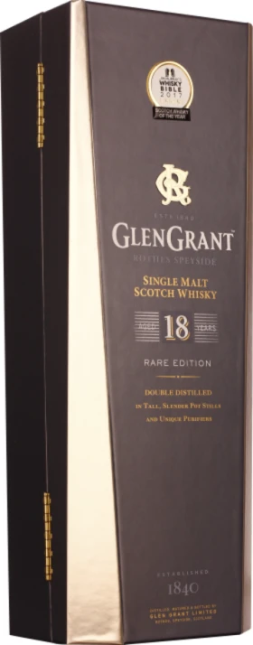 GLEN GRANT 18 YEARS SINGLE MALT 70CL