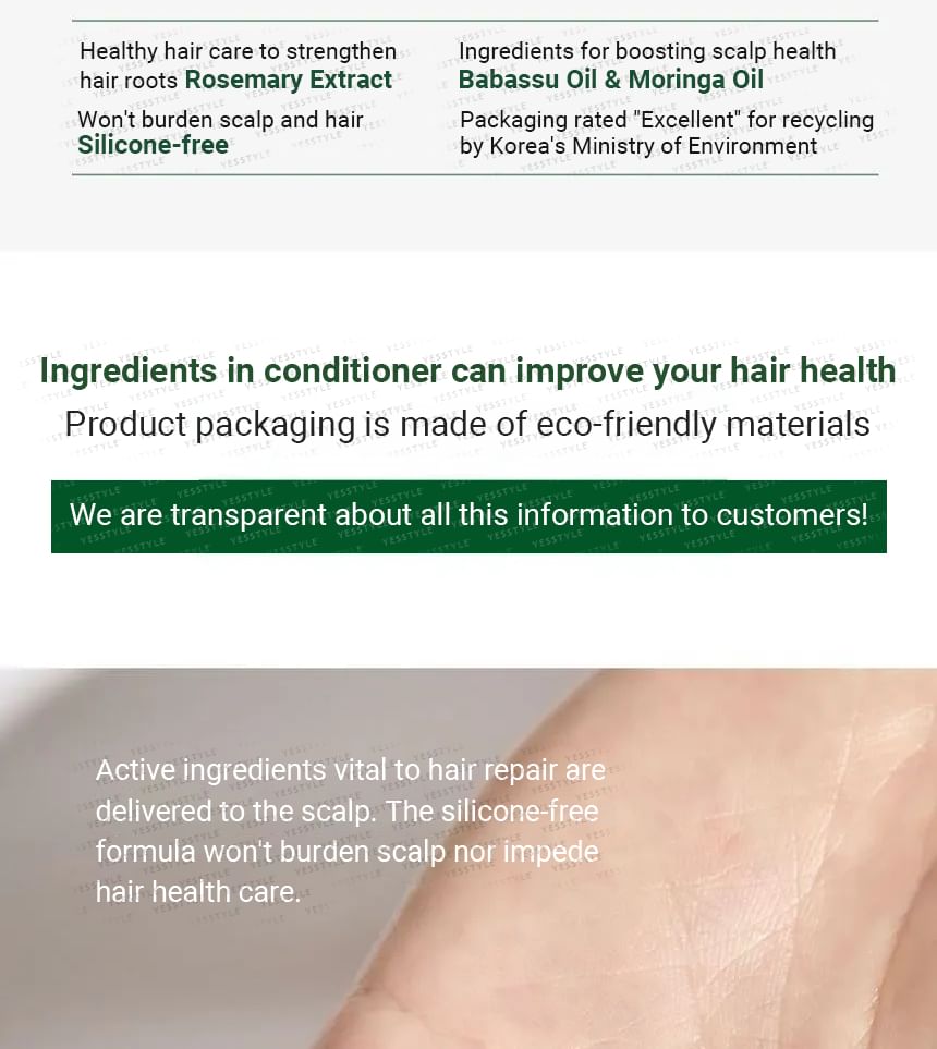 AROMATICA - Rozemarijn Haarverdikking Conditioner 400ml