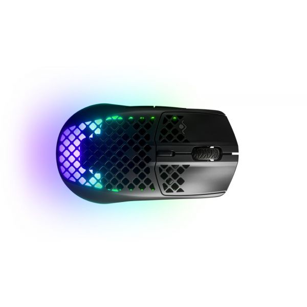 Steelseries Aerox 3 2022 RGB Wireless/Bluetooth 18000DPI Preto