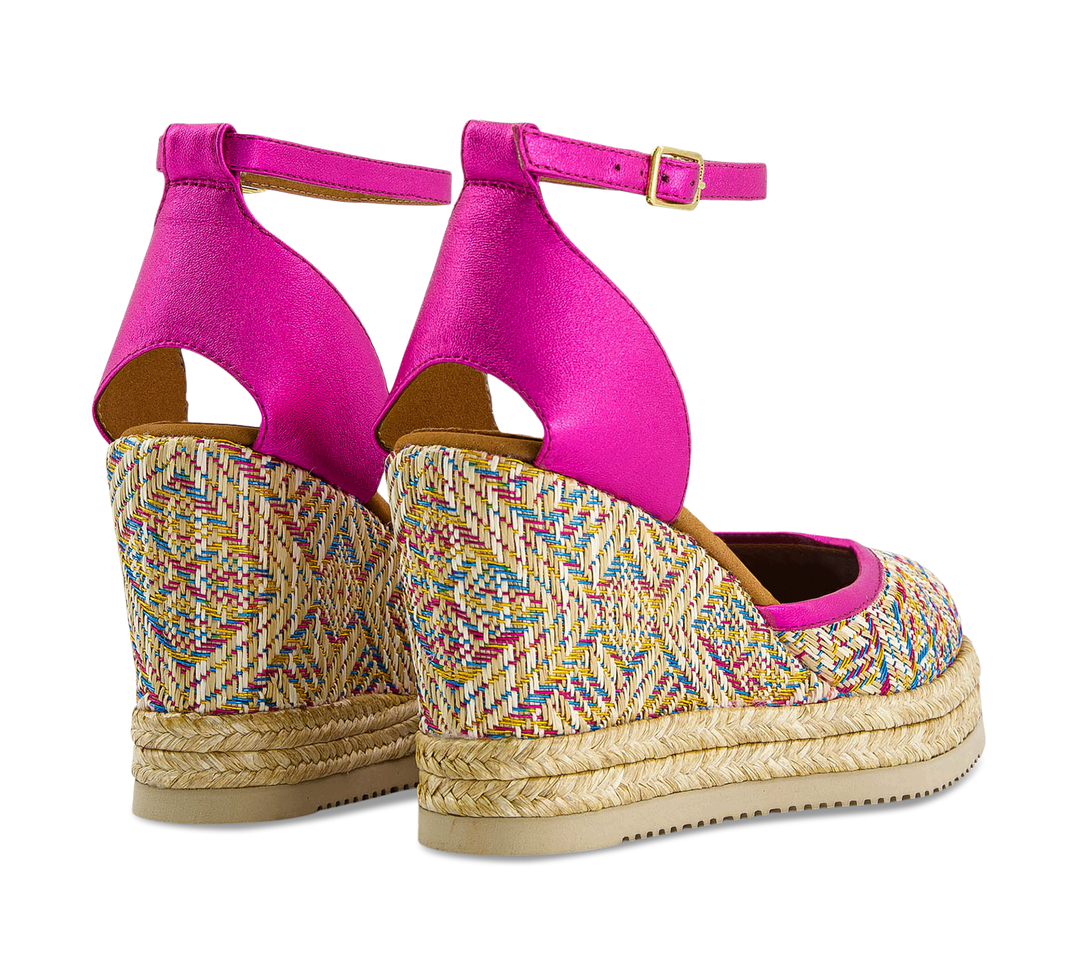 Unisa Keilsandaletten pink