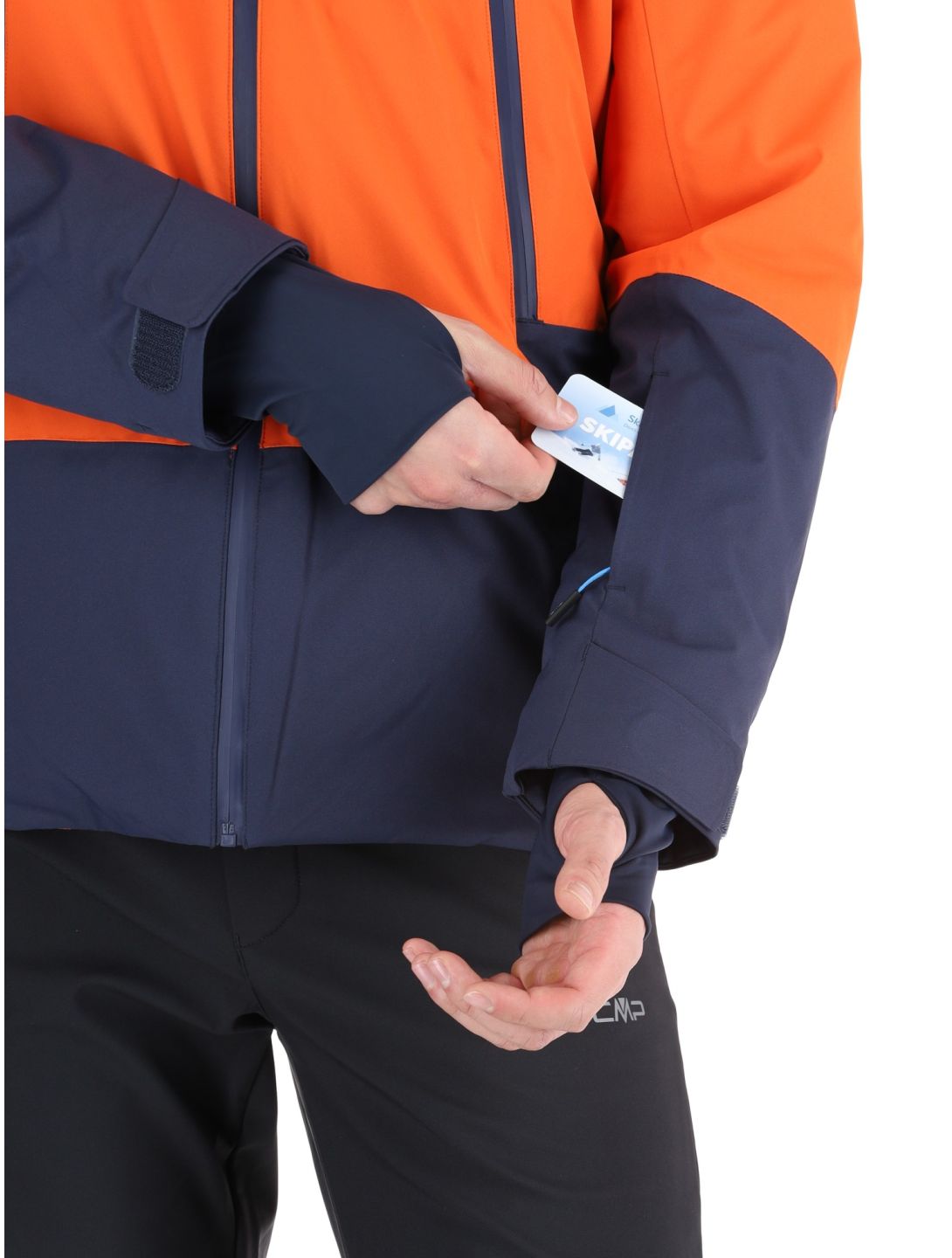 34W2037 ski-jas heren