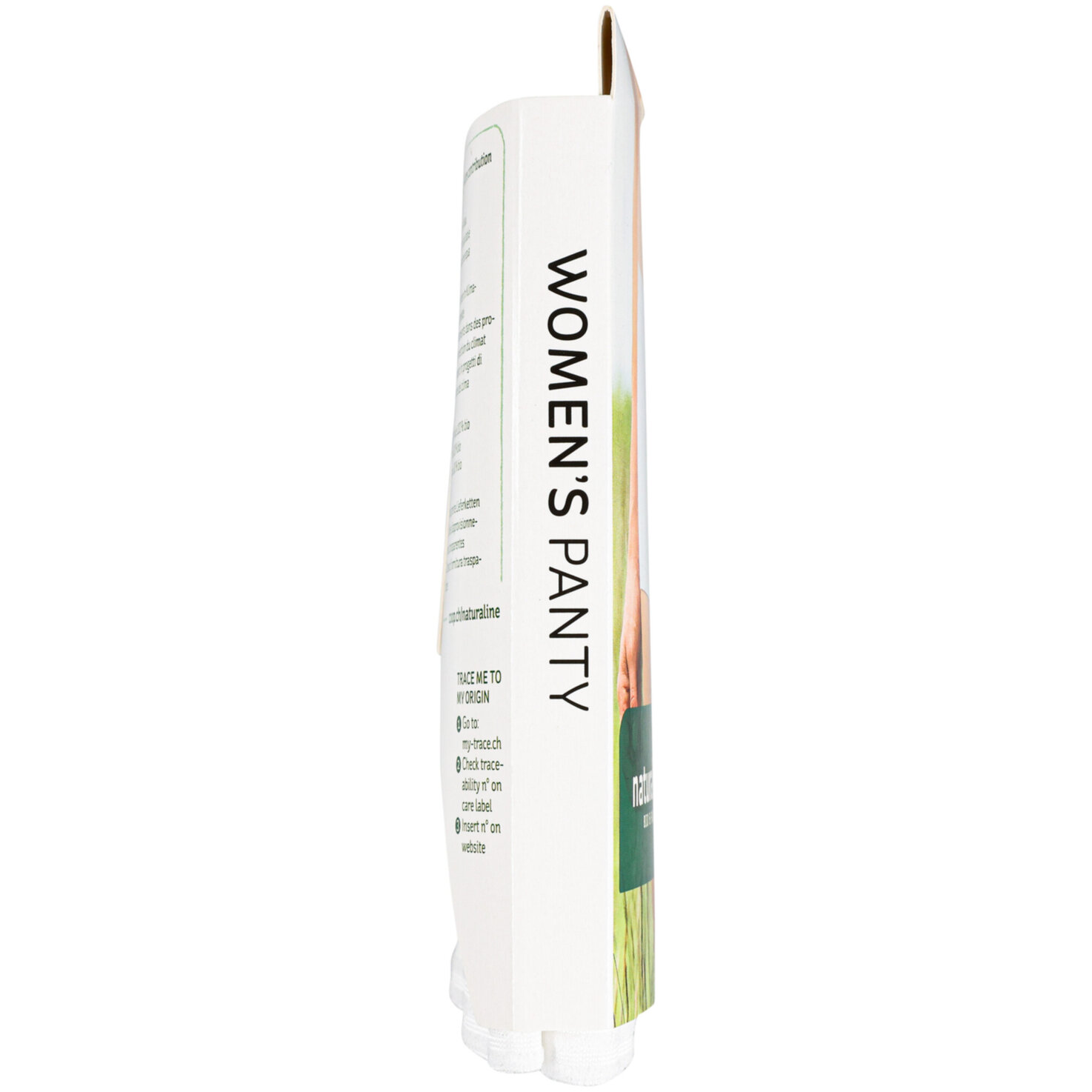 Naturaline TextilDamen Panty weiss L
