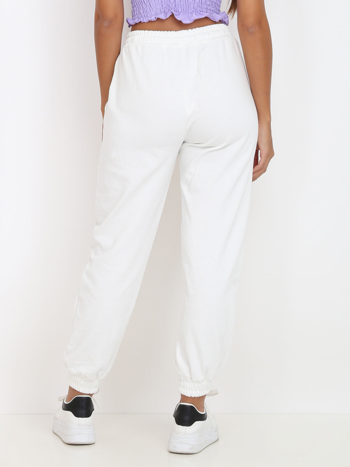 Jogging basique- Blanc