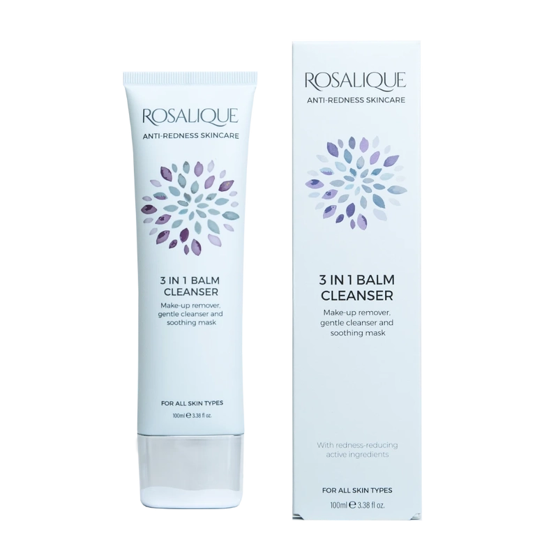 Rosalique 3 In 1 Balm Cleanser 100 ml + 3 Bamboo Cloths