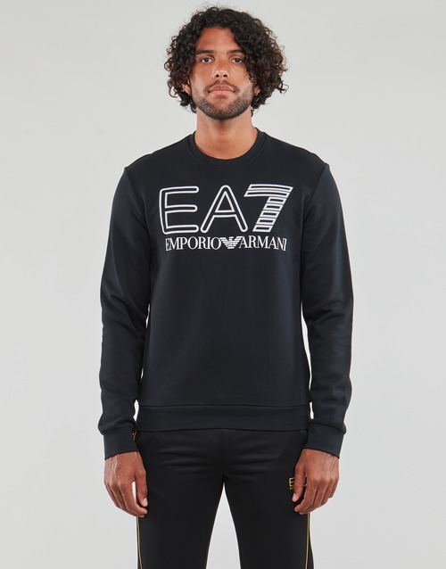 Emporio Armani EA7 - LOGO SERIES SWEATSHIRT - Noir