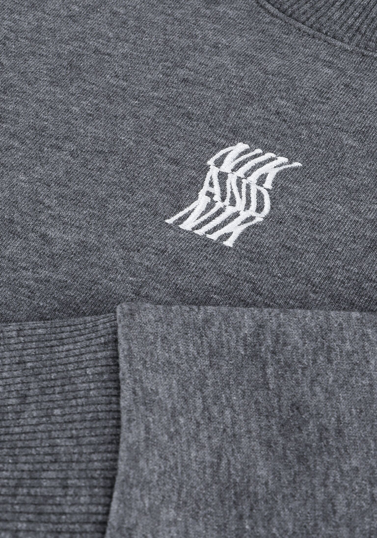 NIK & NIK grijze nik & nik sweater swirl logo sweatshirt